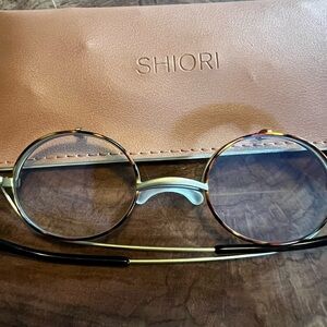 One of a kind Shiori Mens Flat folding glasses made in Japan